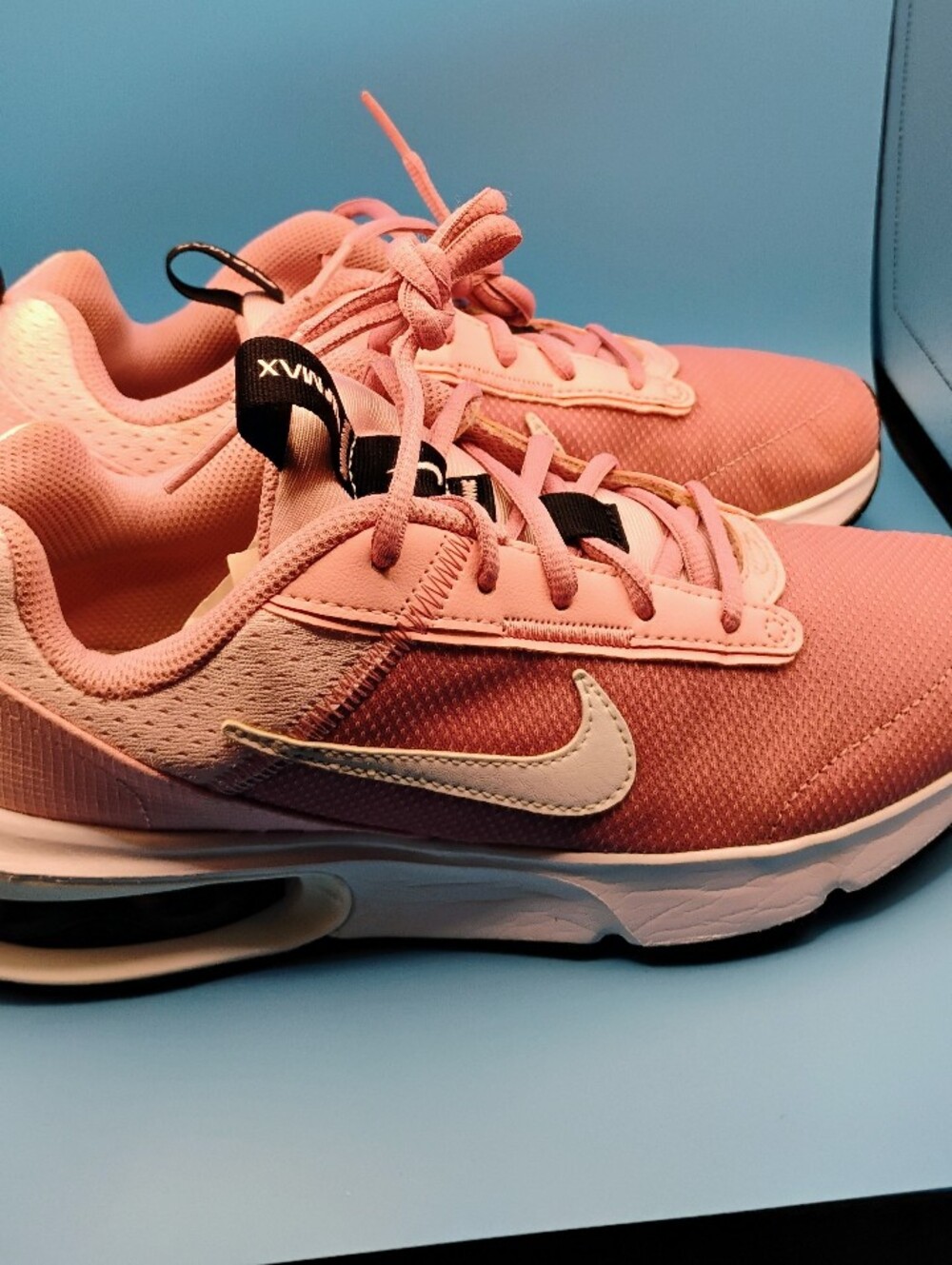 Nike Gs Pink Running Sneakers with White Swoosh